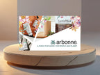 Arbonne Botanical Accents Card Design