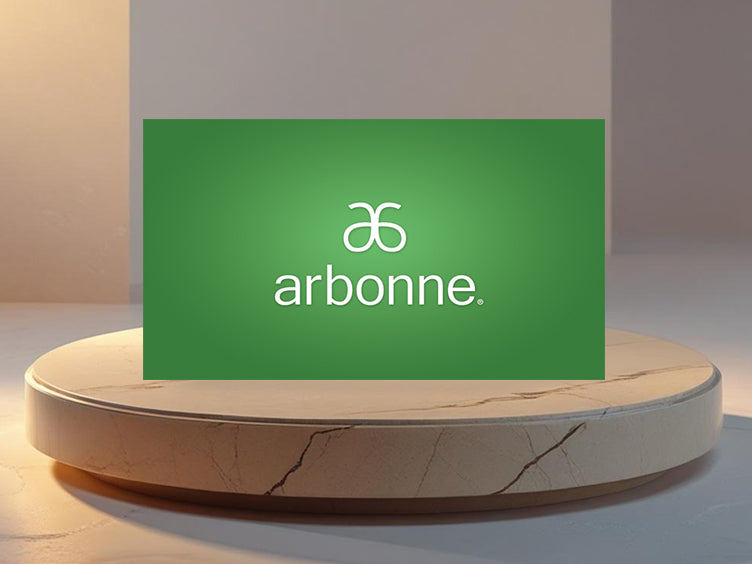 Minimalist White & Green Arbonne Design