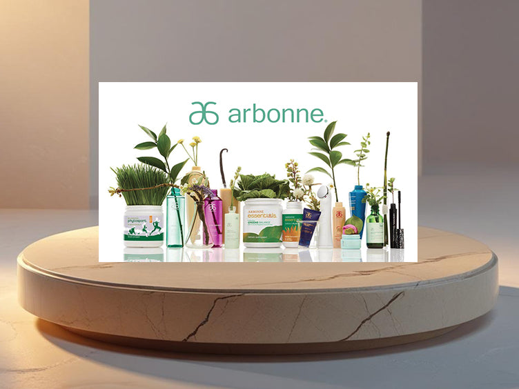 Arbonne Product Display Consultant Card
