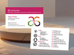 Tarjetas de consultora Arbonne Rosa Vibrante
