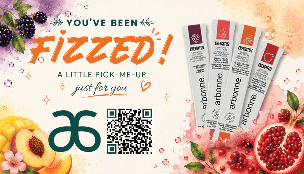 Arbonne EnergyFizz Card | You've Been Fizzed!