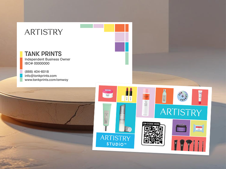 Amway Artistry Studio Color Pop Layout