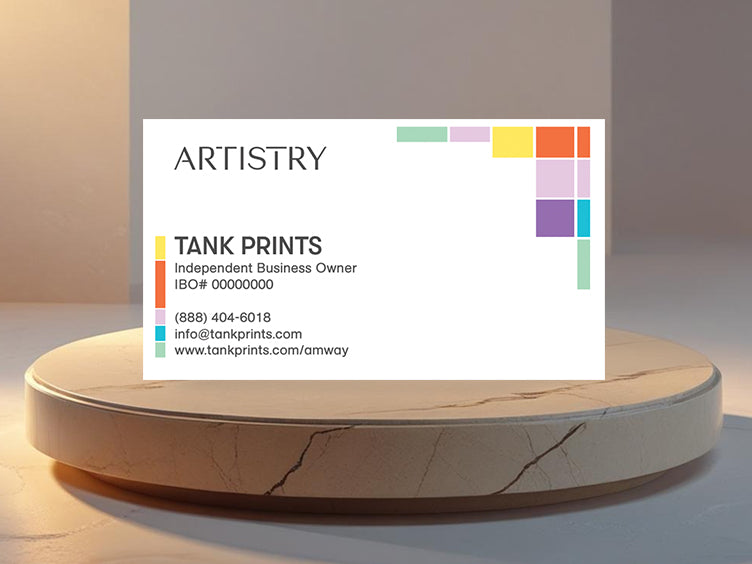 Amway Artistry Studio Color Pop Layout