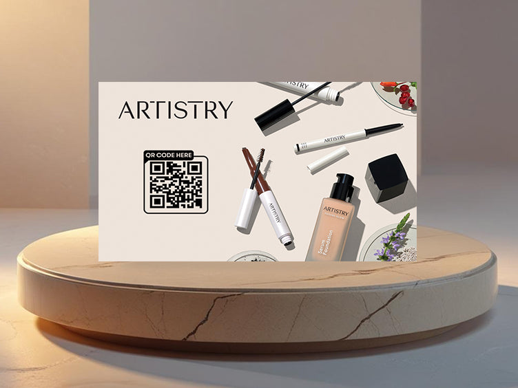 Amway Artistry Botanical Layout