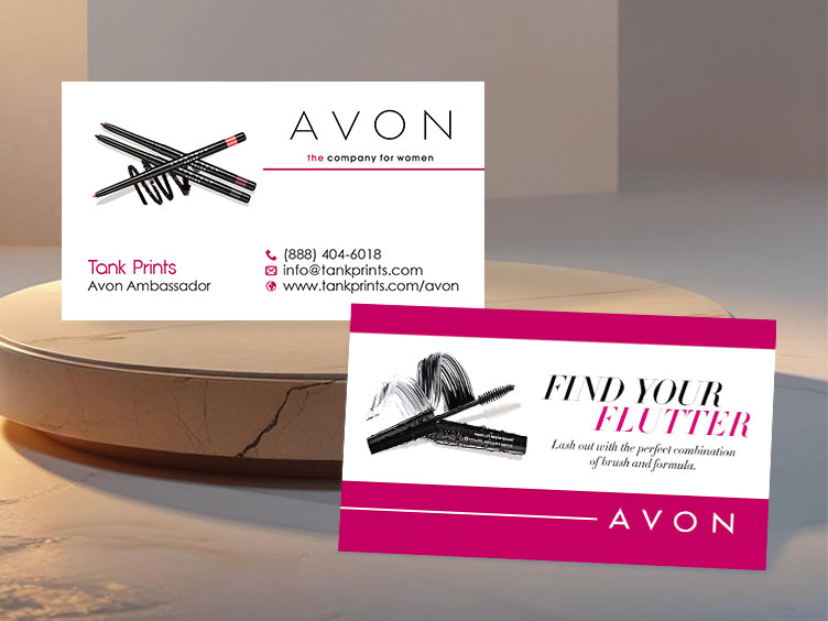 Avon Flutter Card Design
