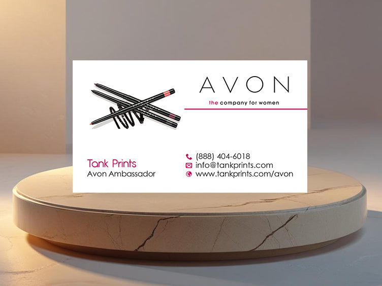 Avon Flutter Card Design
