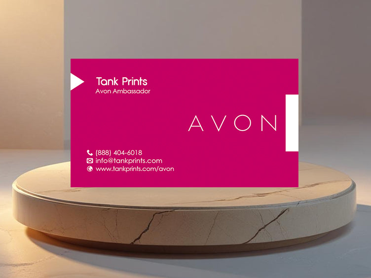 Avon Bold Lipstick Design Card