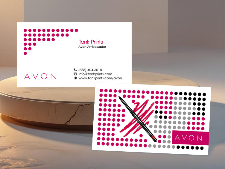 Avon Dotted Edge Card
