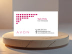 Avon Dotted Edge Card