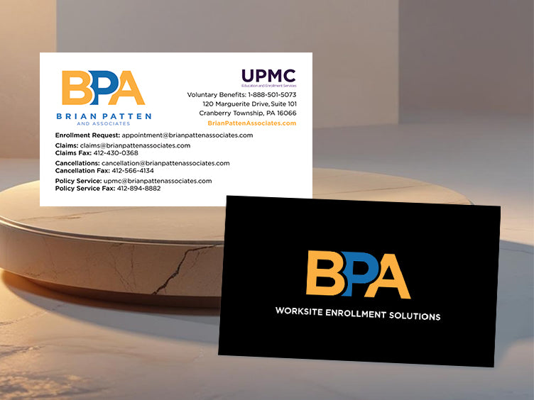 Brian Patten & UPMC Service Cards
