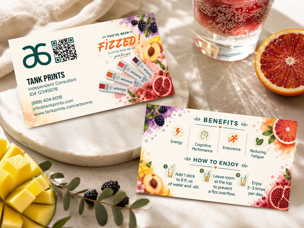 Arbonne EnergyFizz Card | You've Been Fizzed!