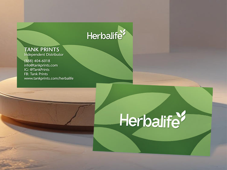 Herbalife Classic Green Distributor Card