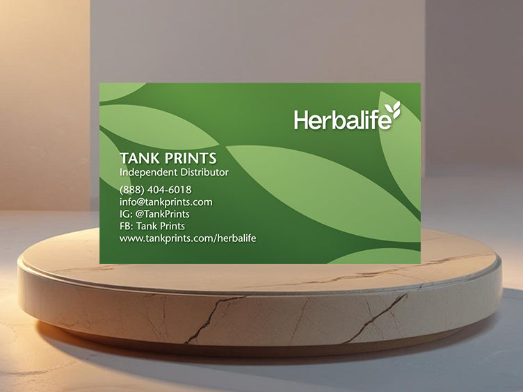 Herbalife Classic Green Distributor Card