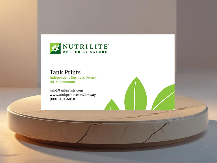 Amway Nutrilite Leaf Layout