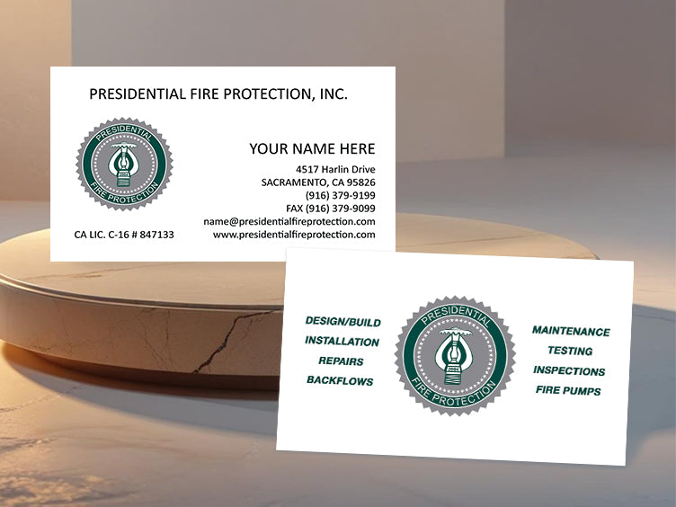 Presidential Fire Protection Design 1