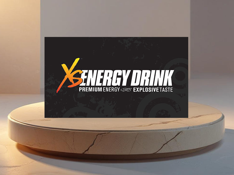 XS Energy Drink Bold Black Layout