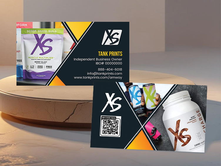 XS Energy Drink Layout