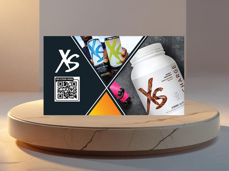 XS Energy Drink Layout