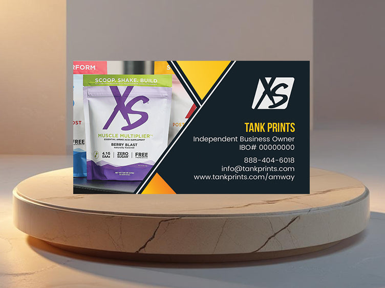 XS Energy Drink Layout