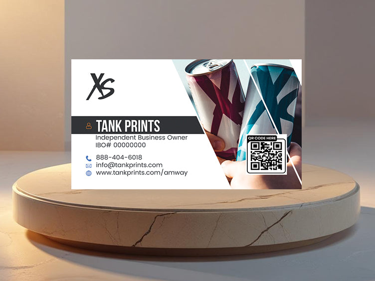 XS Pre-Workout & Energy Blend Business Cards