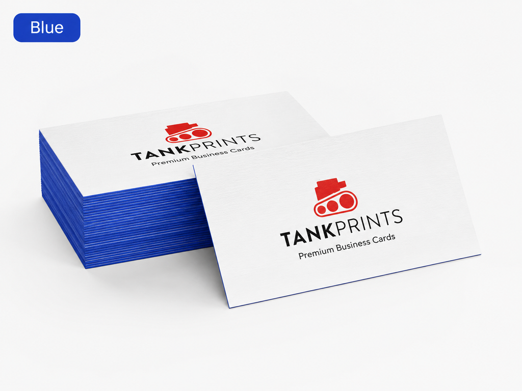 Painted Edge Business Cards