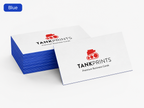 Painted Edge Business Cards