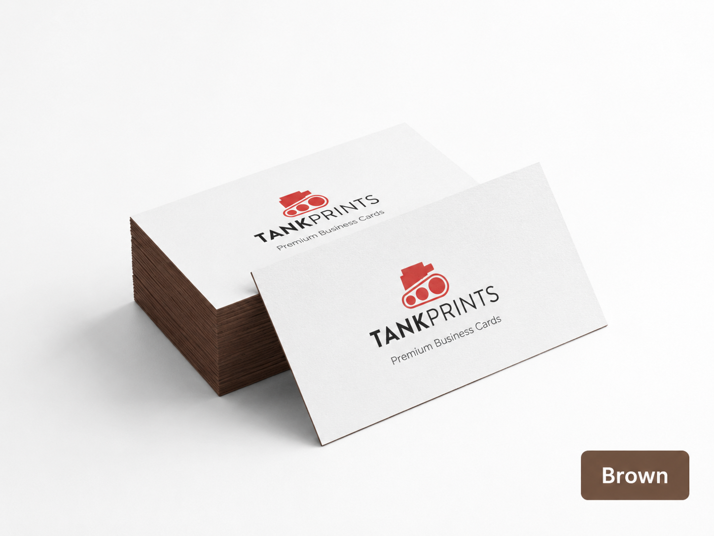 Painted Edge Business Cards