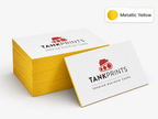 Painted Edge Business Cards