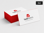 Painted Edge Business Cards