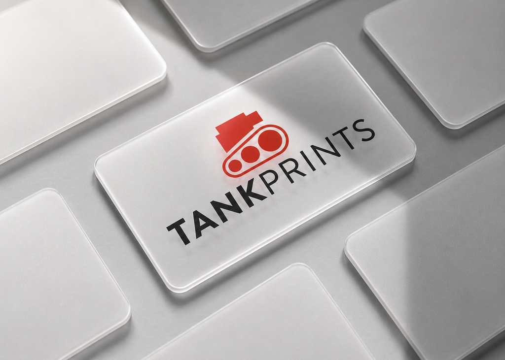 plastic business cards from tankprints