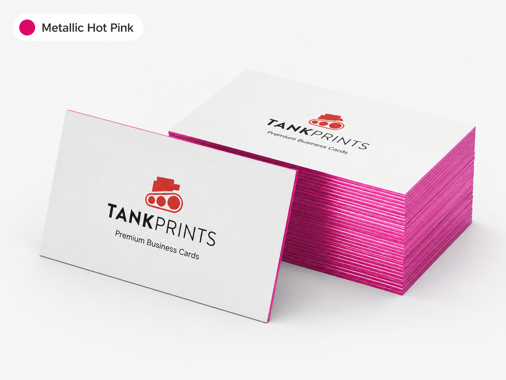 Painted Edge Business Cards