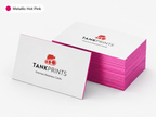 Painted Edge Business Cards